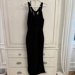 Elegant Black Sleeveless Dress